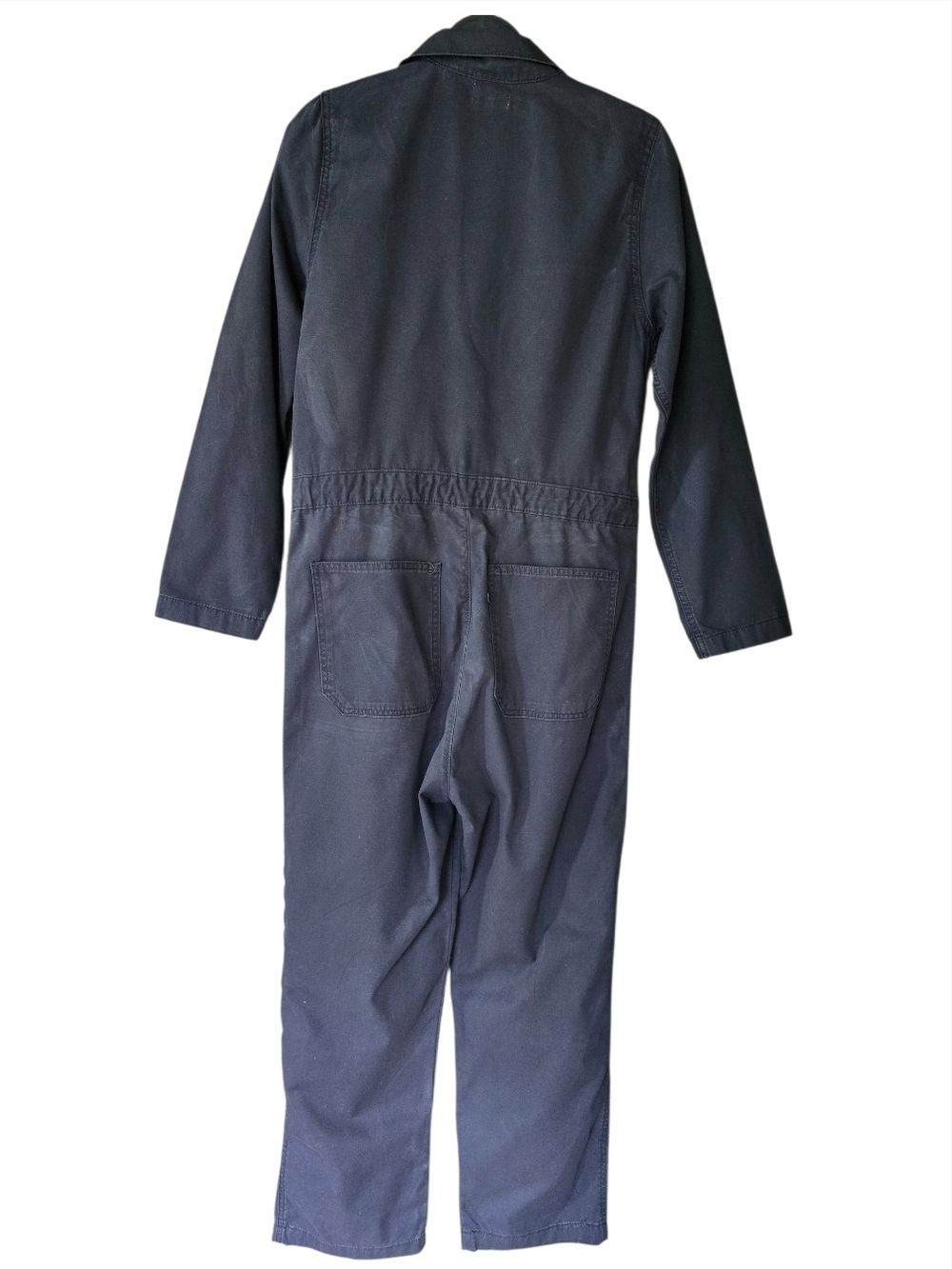 Levi's Iconic Jumpsuit Black Meteorite 100% Cotton Size Medium Utility Workwear - Picture 3 of 12